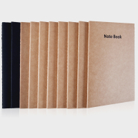 广博(GuangBo) GB25402 25K特种牛皮纸记事本子日记本软抄本 10本/包*5包