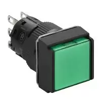 施耐德 Schneider Electric 16mm方形带灯按钮XB6XB6-ECF3B1F(5个/盒)