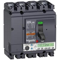 施耐德 Schneider Electric NSX塑壳断路器NSX250HB2 MIC6.2E 160A 4P 固定式