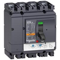 施耐德 Schneider Electric NSX塑壳断路器NSX250R TM125D 4P 固定式前接线