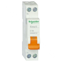 施耐德 Schneider Electric 小型带中性线断路器(分断能力6KA,18mm宽)EA9A65C32