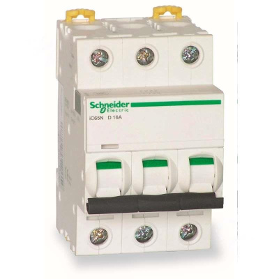 施耐德 Schneider Electric 小型断路器iC65H 3P C2A(包装数量 1个)