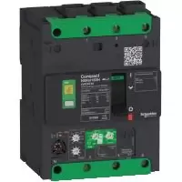  Schneider Electric 漏电塑壳断路器160F MIC4.1(ELCB) 固定式 接线片/母排连接器