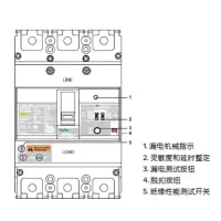  Schneider Electric EZD400M3250ELK 固定式塑壳漏电断路器EZD400M3250脱扣