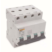 施耐德 Schneider Electric C65H 4P C16A 小型断路器,C65H 4P C16A