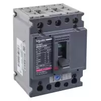 Schneider Electric NSX电机保护塑壳断路器NSX80H MA80 3P3D (3P) 固定式前接线