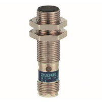 施耐德 Schneider Electric 电感式接近开关 埋入式 铜圆柱M12 3线NPN直流 常开 M12连接器