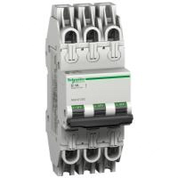施耐德 Schneider Electric C60小型断路器480V3PD曲线2A环形接线端子C60UL489断路器