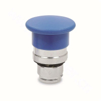 施耐德 Schneider Electric ZB4BC6 弹簧复位蘑菇形按钮头,40mm,蓝色(包装数量 1个)