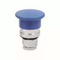 施耐德 Schneider Electric ZB4BC6 弹簧复位蘑菇形按钮头,40mm,蓝色(包装数量 1个)