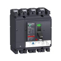  Schneider Electric NSX塑壳断路器NSX160F TM160D 4P4D (4P) 固定式前接线