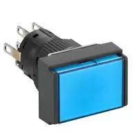 施耐德 Schneider Electric 16mm方形带灯按钮XB6XB6-EDW6B2F(5个/盒)