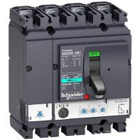  Schneider Electric NSX塑壳断路器NSX250HB1 MIC2.2 160A 4P 固定式前接线