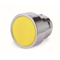 施耐德 Schneider Electric ZB4-B弹簧复位带指示灯按钮头,平头,黄色,ZB4BW353