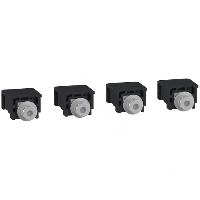  Schneider Electric NSXm塑壳断路器附件NSXM-4P 固定式板前接线螺母配螺丝 (一组4个)