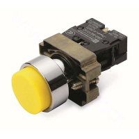 施耐德 Schneider Electric 黄色凸头按钮，ZB2BZ101C+ZB2BL5C(包装数量 1个)