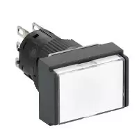 施耐德 Schneider Electric 16mm方形带灯按钮XB6XB6-EDF1B1F(5个/盒)