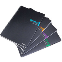 齐心CPA4807双螺旋PP面本A4 80张 5本/包