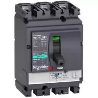 施耐德 Schneider Electric NSX电机保护塑壳断路器NSX100HB1 MA25 3P 固定式前接线