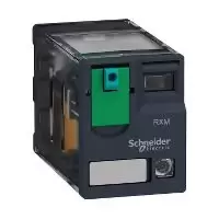 施耐德 Schneider Electric RXMA中间继电器(带测试按钮型)RXM4GB2FD(2个/盒)