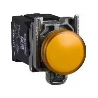 施耐德 Schneider Electric XB4-BV45 22mm圆形金属指示灯XB4XB4-BV45