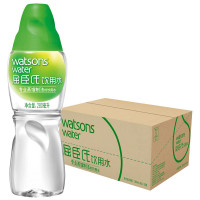 Zs-屈臣氏(Watsons) 饮用水(蒸馏制法)百年水品牌 旅行聚会必备 会议用水 小包装 280ml*35瓶 整箱装