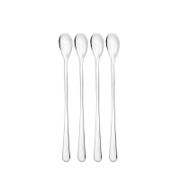 304不锈钢长柄勺子 咖啡勺搅拌勺 四支装