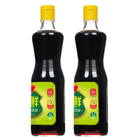 鲁花蘸食鲜酱油500ml*2（部分地区不发货，具体区域请参考详情）