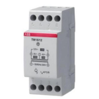 ABB TM系列导轨式变压器TM40/24 TRASF. 12-24V(包装数量 1个)