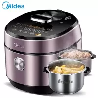 美的(Midea)MY-HT6077P 电压力锅 6L 家用智能电高压锅(单位:个)