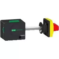 施耐德 Schneider Electric NSXm塑壳断路器附件NSXM-侧面旋转手柄 红色手柄黄色面盖 IP54