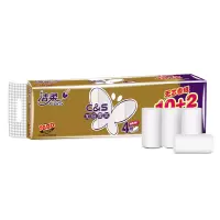 洁柔 金尊4层无芯卷纸12卷1800克 12卷/提 5提/件
