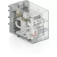 CR-MX024DC2L(10139377) CR-MX插拔式中间继电器 2c/o，有LED，DC24V10个/包