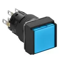 施耐德  Schneider Electric 16mm 方形指示灯XB6XB6-ECW6B2F(5个/盒)