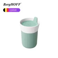 贝高福(Berghoff)杯子 Leo系列 咖啡杯 薄荷绿 330ml(BH0100102)简约办公室情侣马克杯懒人水杯