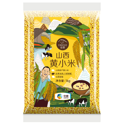 中粮初萃山西黄小米1kg