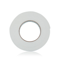 广博(GuangBo) HM-1双面胶 强力海绵胶带1.2cm*5码 泡沫双面胶带 100个装