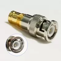 两兆线LHG视频转接头Q9公头转L9母头 200只装 2M-2L9-1BNC
