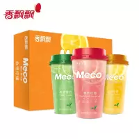 香飘飘奶茶 Meco蜜谷果汁茶 金桔柠檬口味400ml 15杯 一箱装
