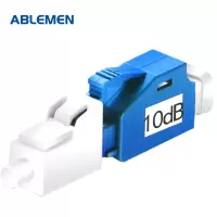 ABLEMEN LC-LC法兰盘阴阳式 10dB 10个/包