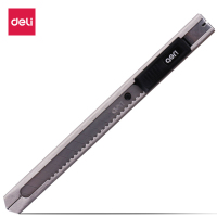 得力(deli) 2058 金属小号美工刀 碳钢材质 裁纸刀 壁纸刀 颜色随机(QH)