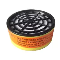 丛林狐 防毒面具配套滤毒盒 防毒面具 劳保用品 滤毒盒 防尘滤毒盒 防毒虑盒 1个价格