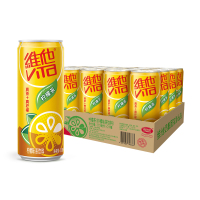 维他奶 维他柠檬茶饮料310ml*24罐 铝罐装 柠檬味红茶