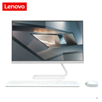 联想(Lenovo)AIO520C-24 R7-4700U/16G/512G/集显/23.8英寸/白色/大屏商务办公学习个人家用企业采购致美一体机台式电脑