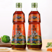 燕庄 头道初榨黑芝麻香油组合450ml*2 6盒起订