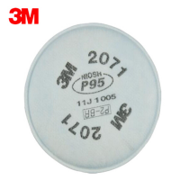 3M 2071CN高效滤棉 防尘滤棉 与6000/7500 系列滤盒配合使用 定做 1包(2片)