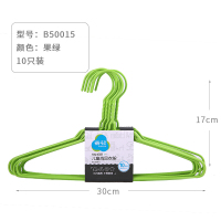 茶花儿童尚品衣架(10支装)  B50015  颜色随机 