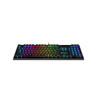 双飞燕(A4TECH)B82 血手幽灵机械键盘 全尺寸 RGB 背光键盘 黑色 光轴