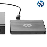 惠普（HP）外置USB光驱DVD刻录机 即插即用 稳定兼容 黑色 单个装