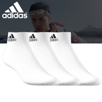 阿迪达斯adidas运动袜男袜跑步健身中筒袜六双装DZ9403